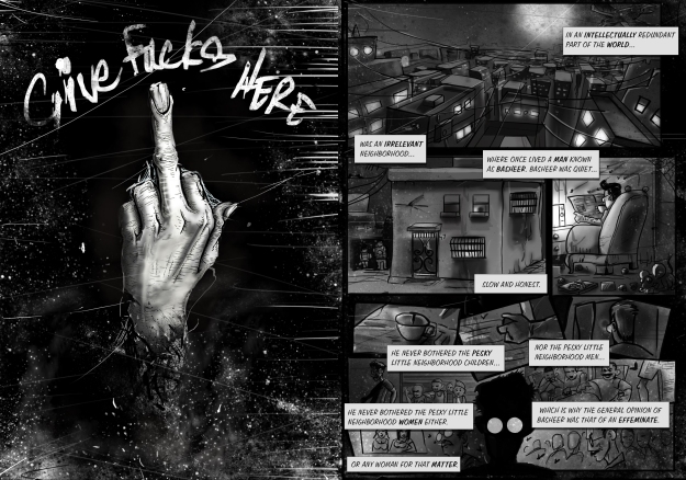 Give Fucks Here - Graphic Novel Coming Soon